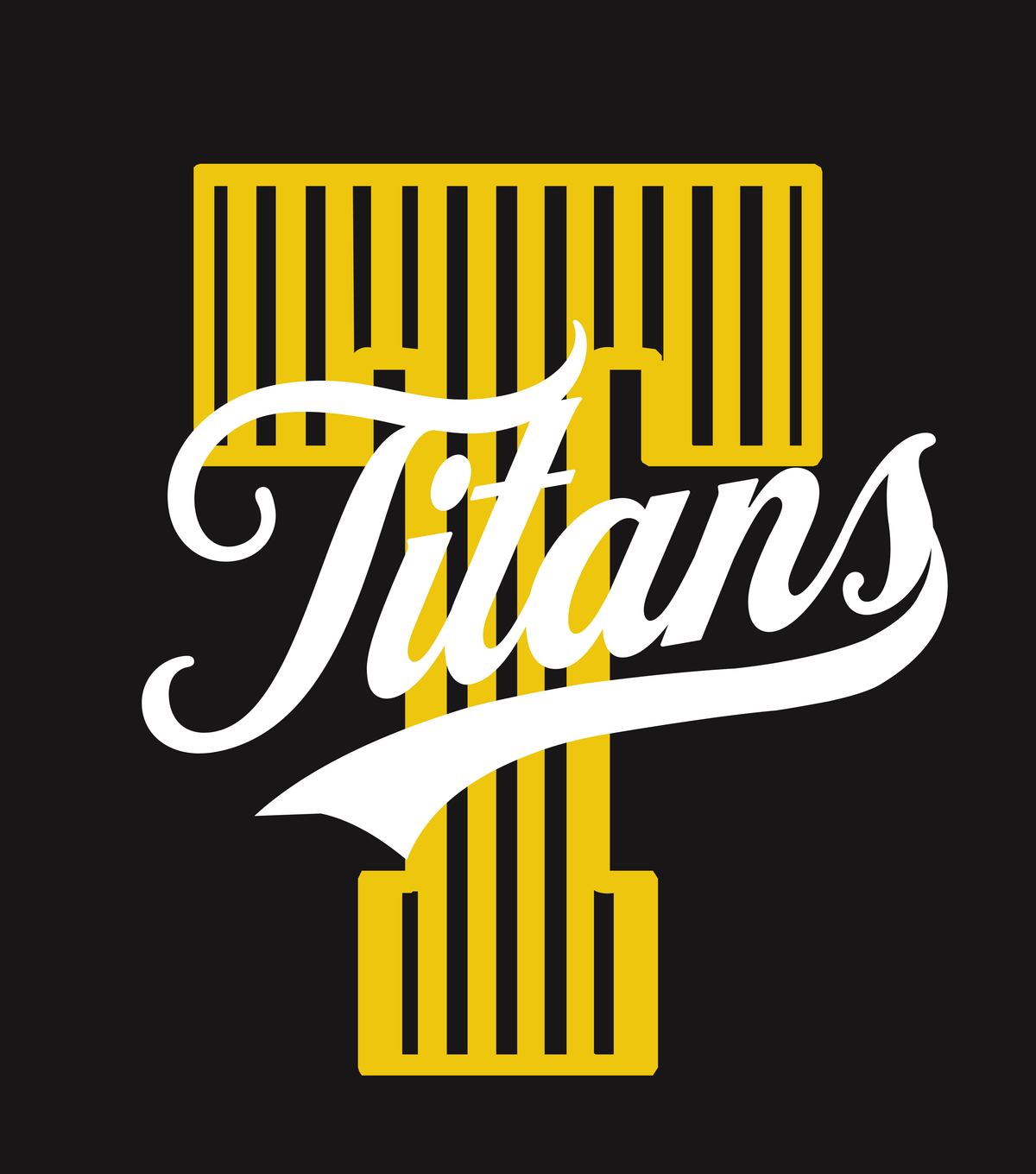 Striped Initial School Spirit
