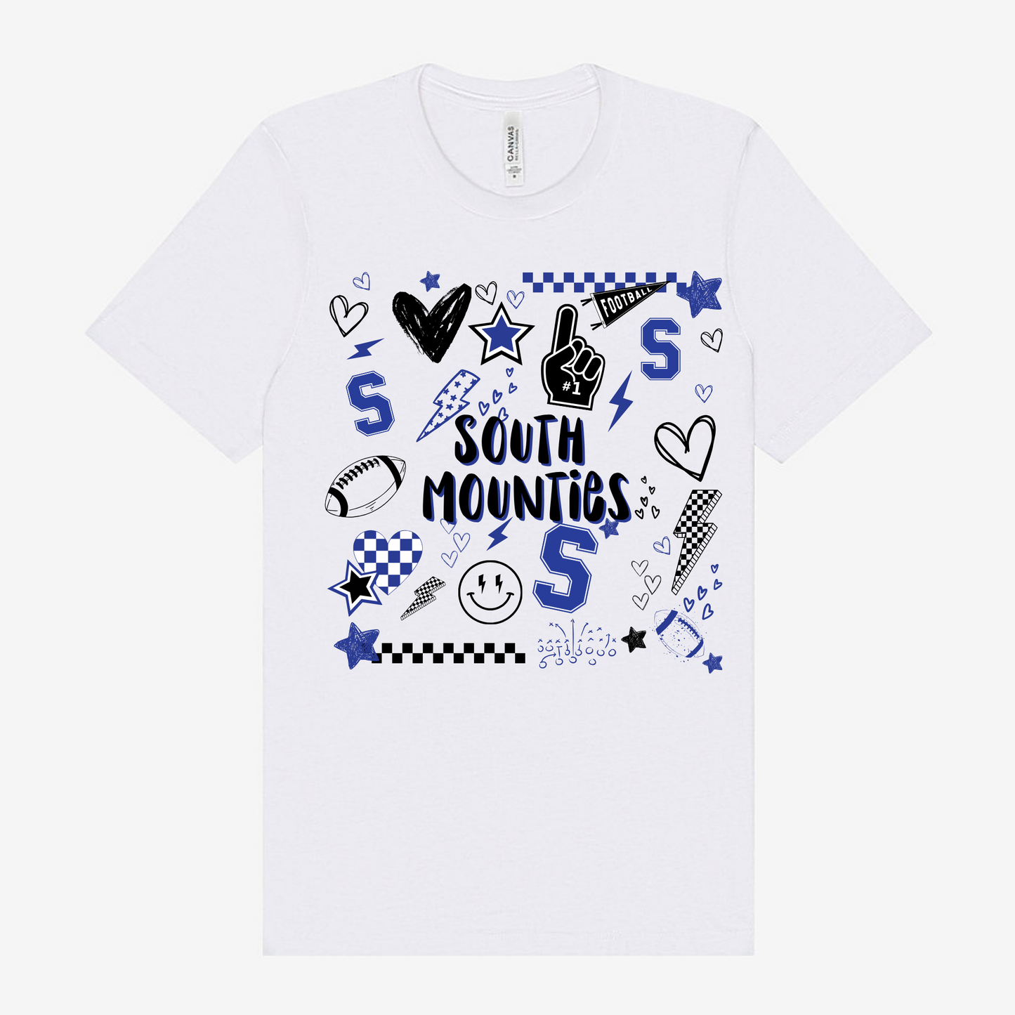 South Mounties Game Day Doodle