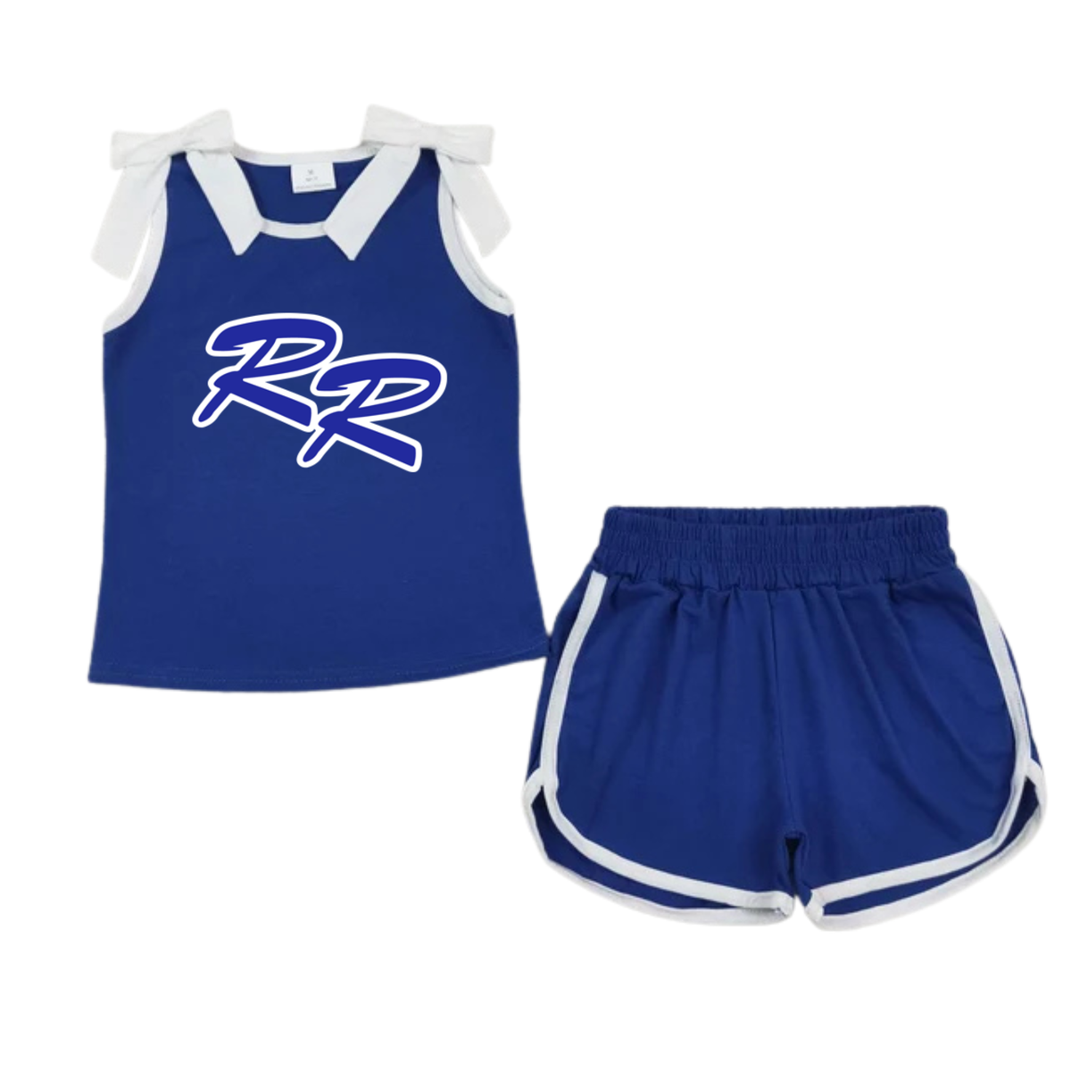 Robinson Rockets Girls Bow Tank & Shorts Set