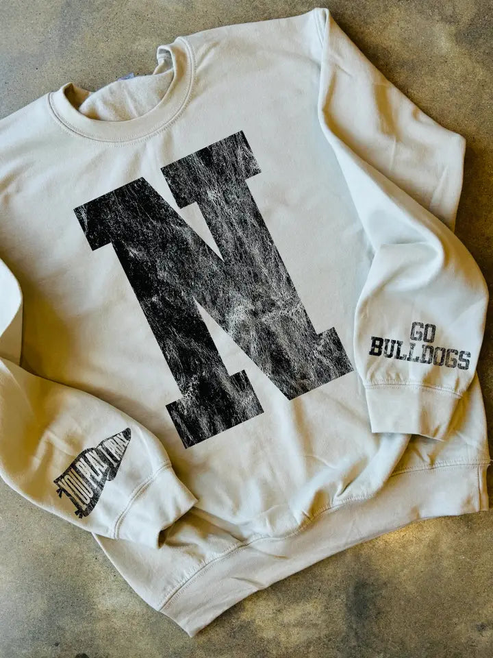 Varsity Letter Crewneck Sweatshirt