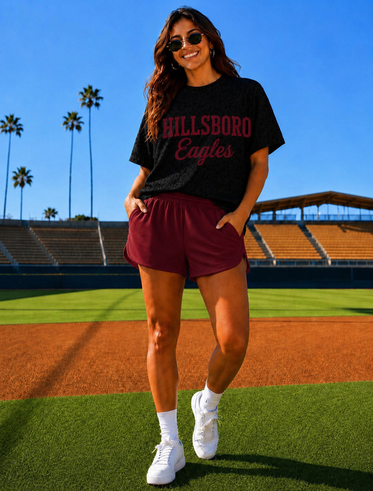 Hillsboro Oversized Leopard Spirit Shirt