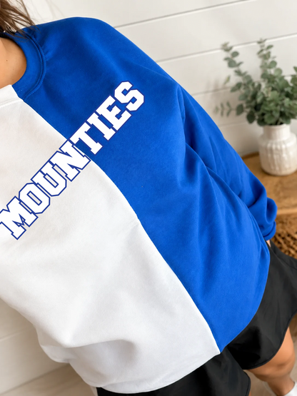 Colorblock Crewneck Sweatshirt