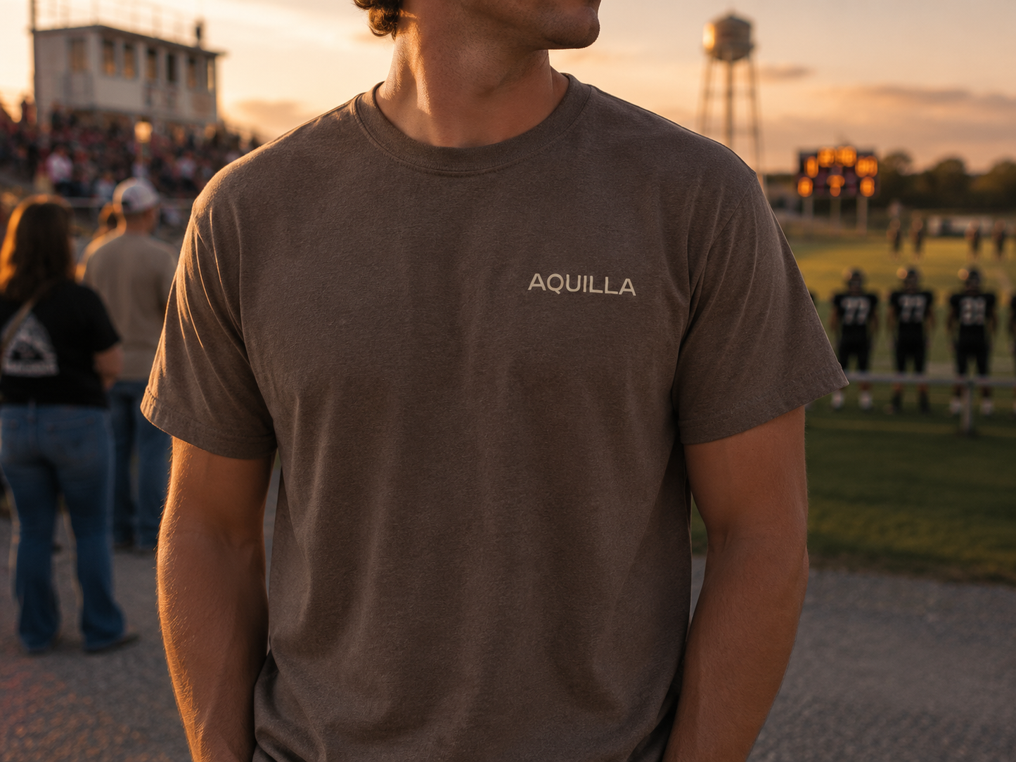 District 14. Rural Roots. Championship Dreams. Six-Man Football Tee