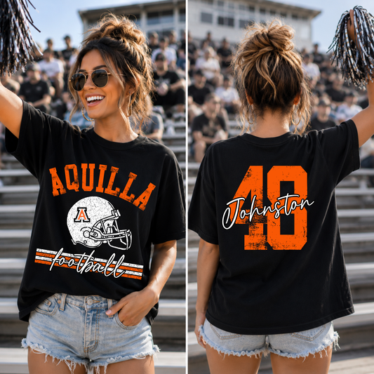 Custom Football Tee