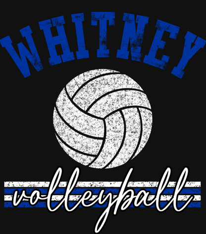 Custom Volleyball Tee