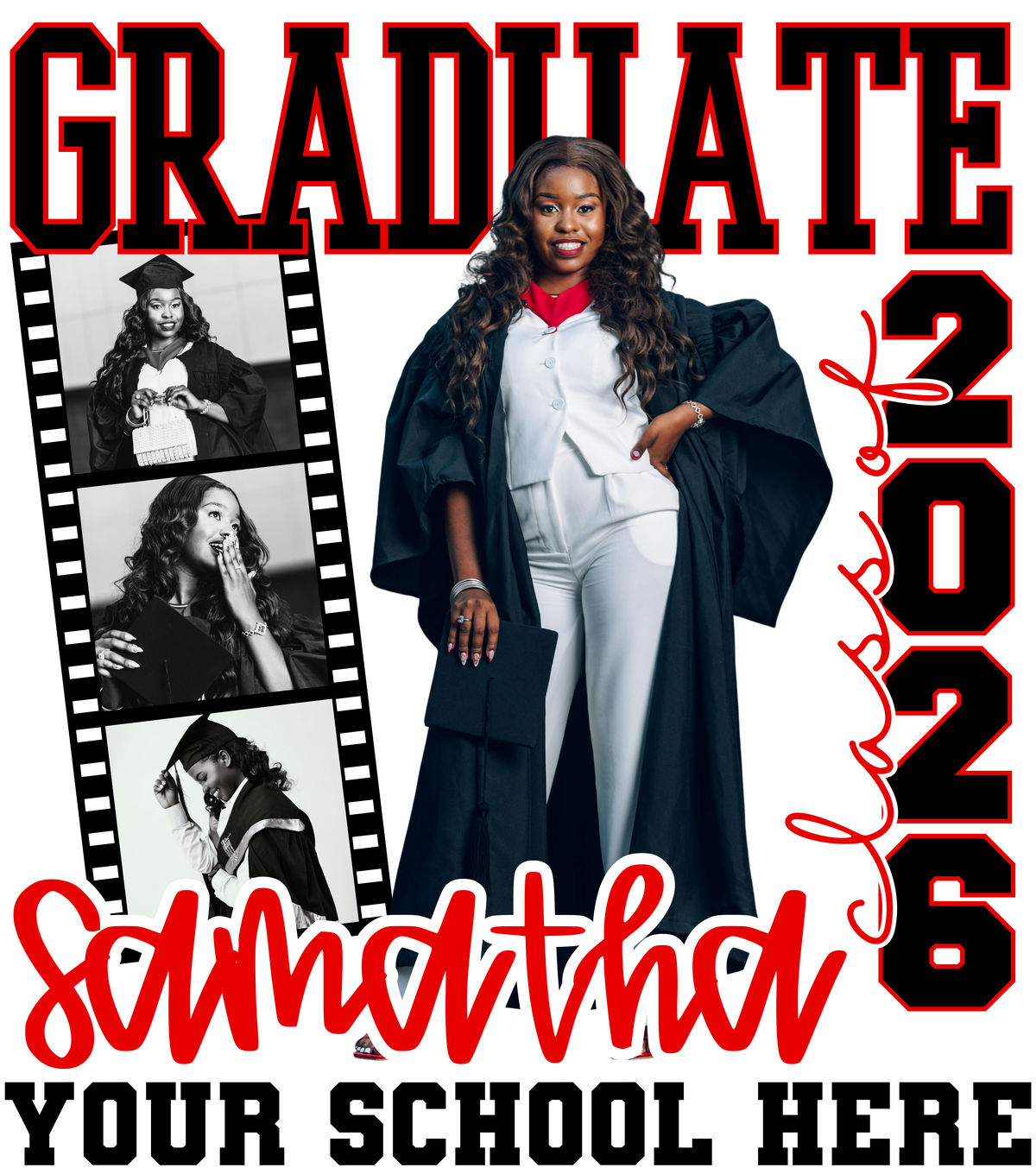 Graduate Graduation Photo