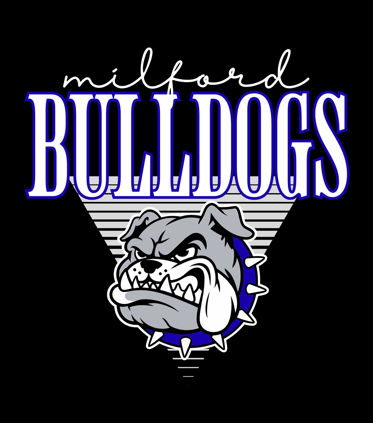 Triangle Striped Mascot