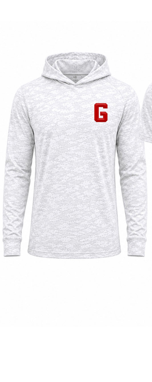 Gholson Wildcats Digi Camo Performance Hooded Tee