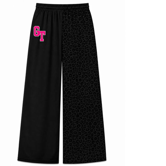 GymTricks Ribbed Wide Leg Lounge Pants