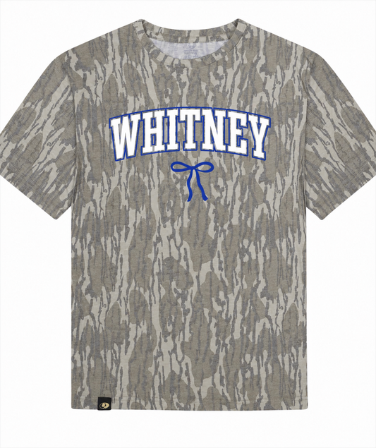 Whitney Camo Bow Tee