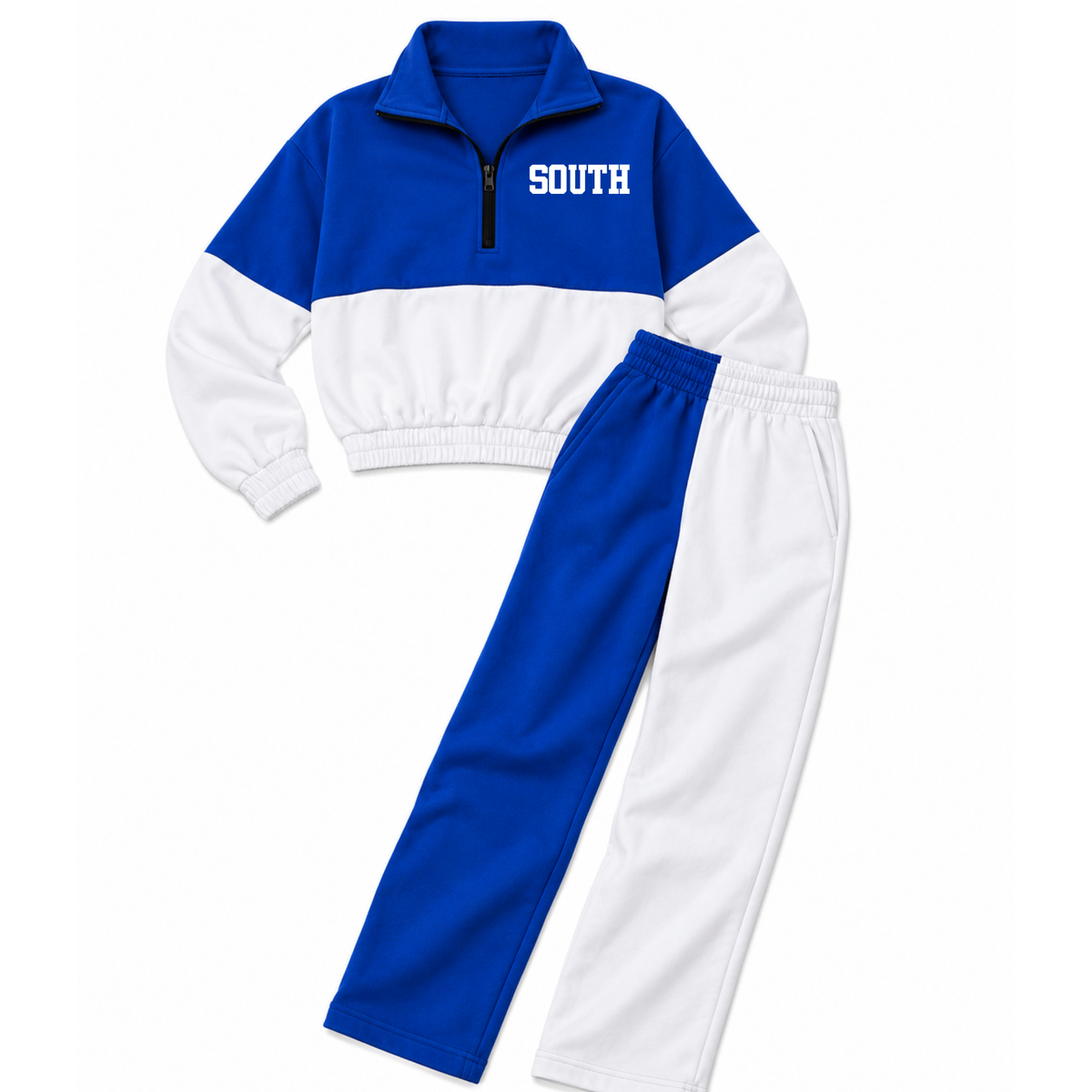 South Mounties Colorblock Lounge Set