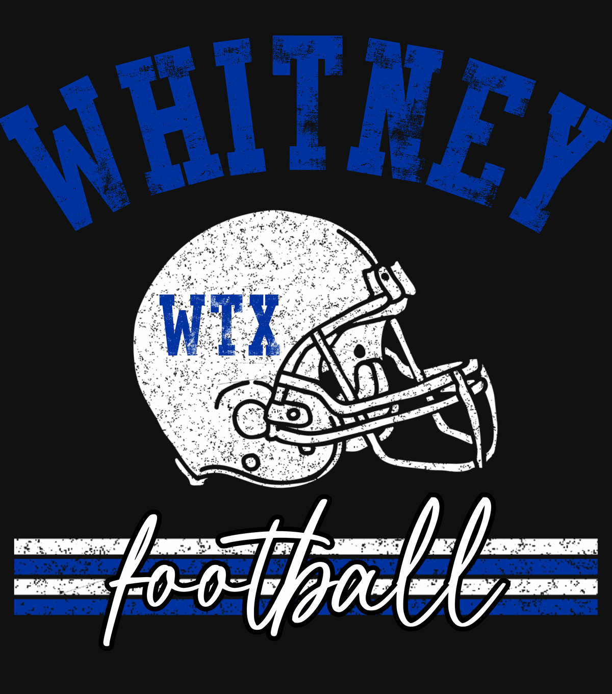 Custom Football Tee