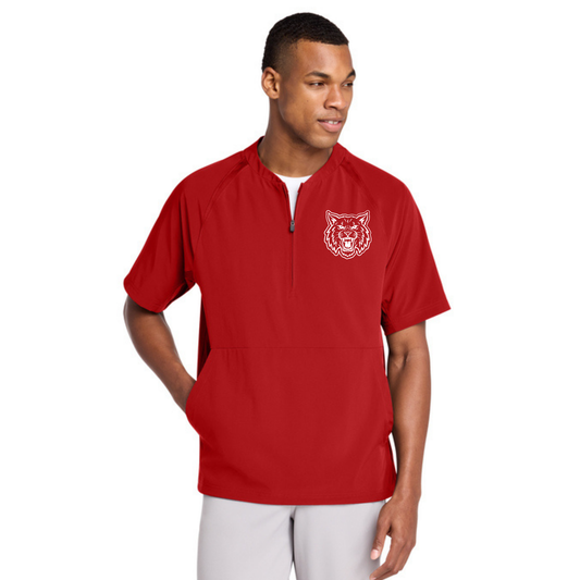 1/2 Zip Short Sleeve Wildcat