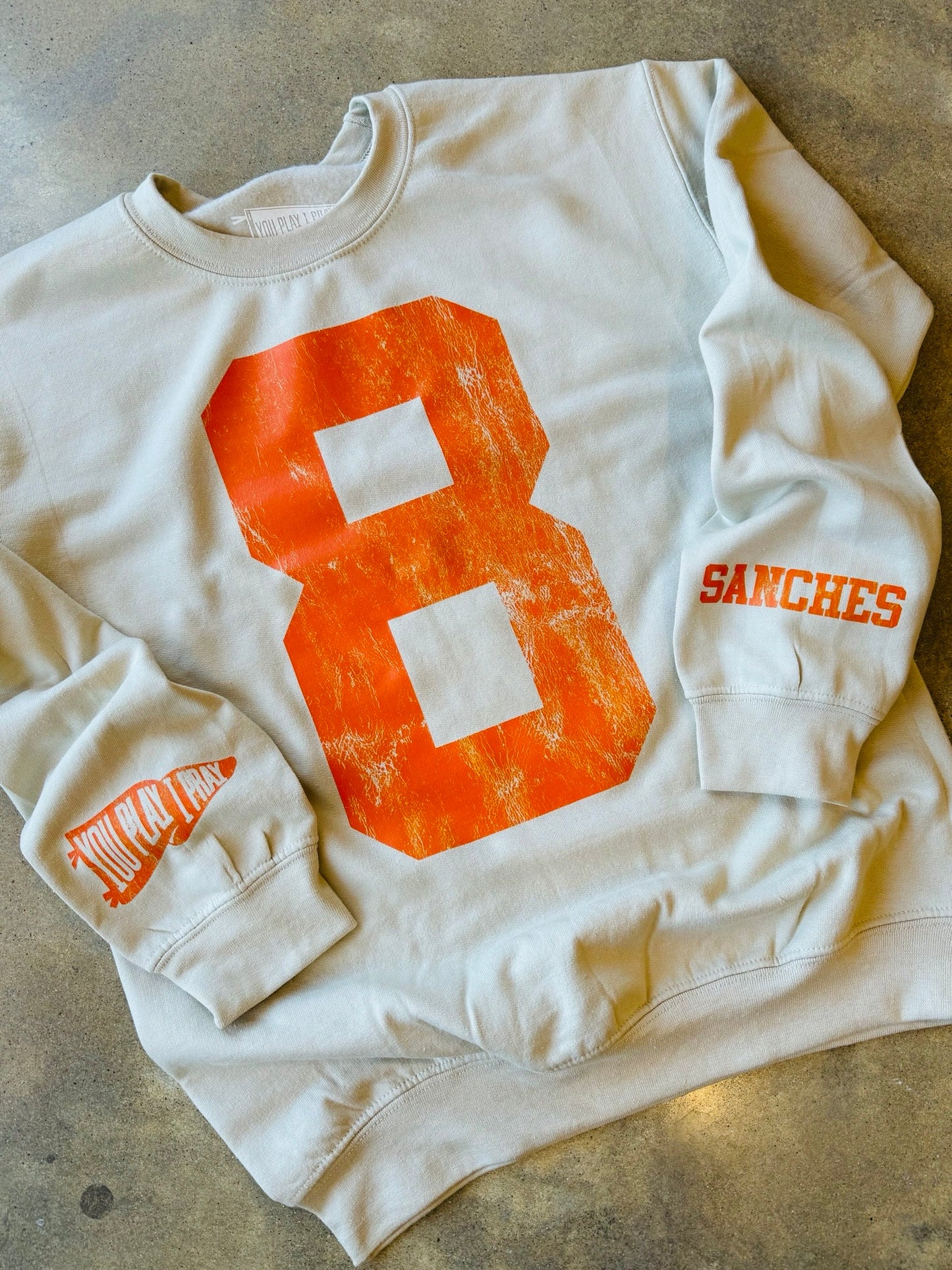 Youth Varsity A | You Play I Pray Sweatshirt