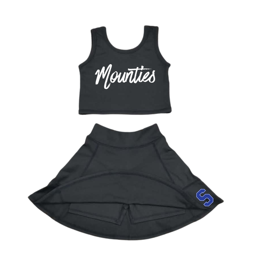 South Mounties Little Fan Skort Set