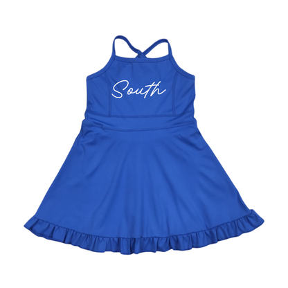 South Mounties Little Fan Ruffle Dress