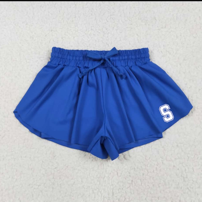 South Mounties Little Fan Athletic Shorts