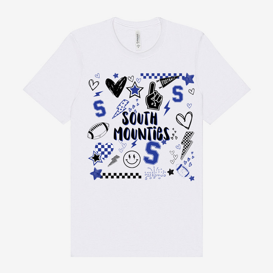 South Mounties Game Day Doodle