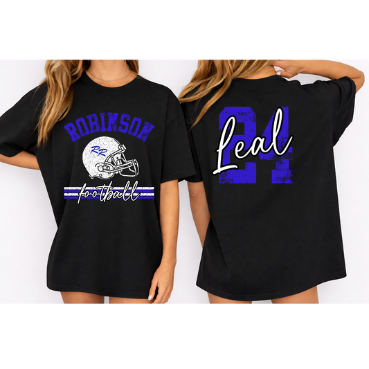 Robinson Rockets Football Personalized Player Tee