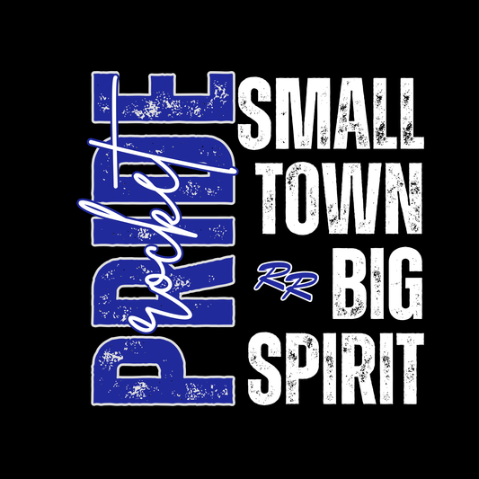 Robinson Rockets Small Town Big Spirit Tee