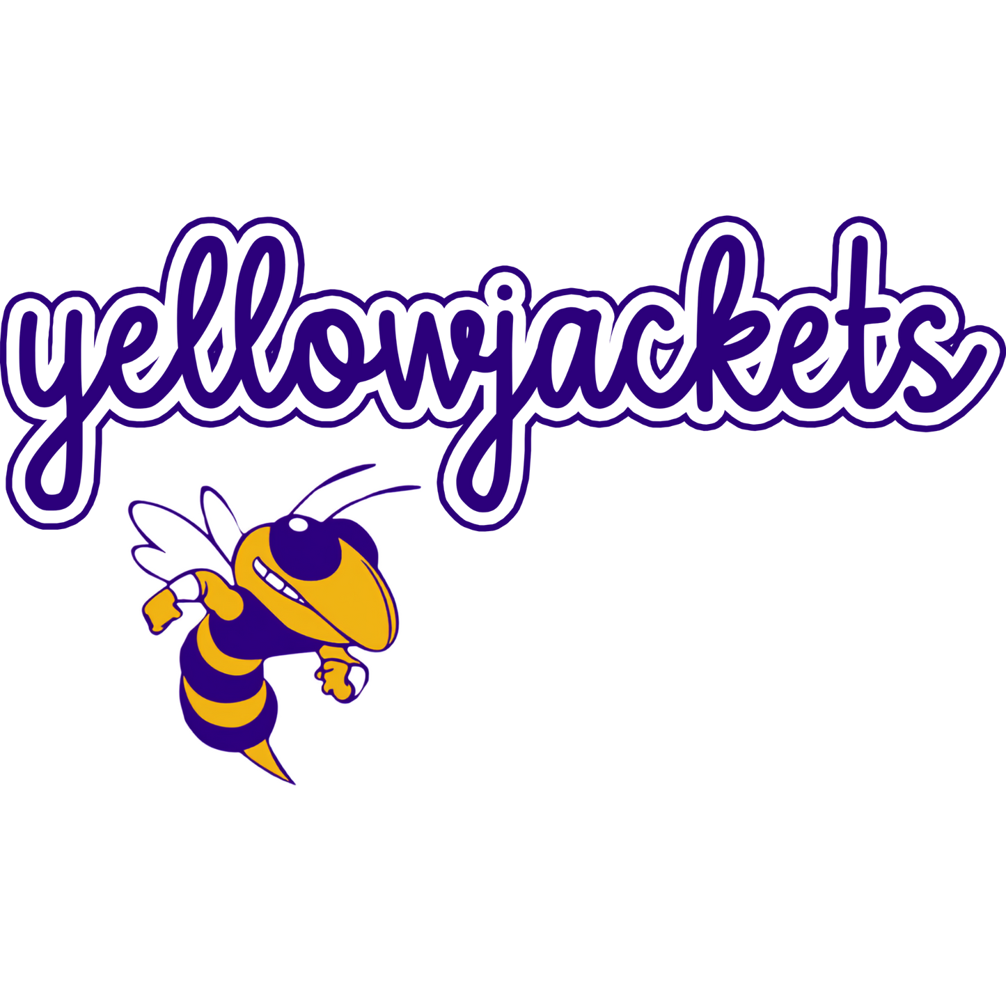 Classic Script Yellowjackets