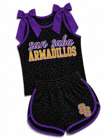 San Saba Leopard Bow Tie Tank