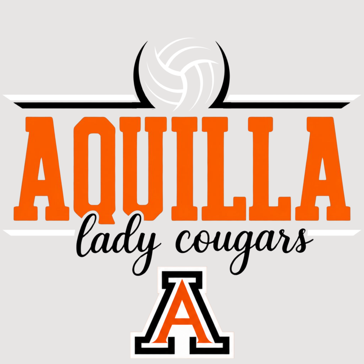 Aquilla Lady Cougars Volleyball Tee